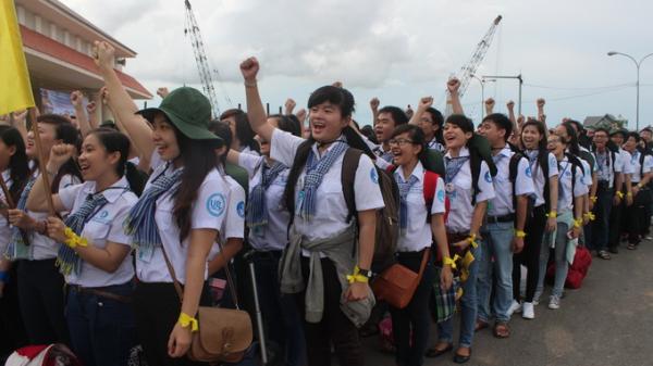 Des jeunes attachés à la mer et aux îles du pays